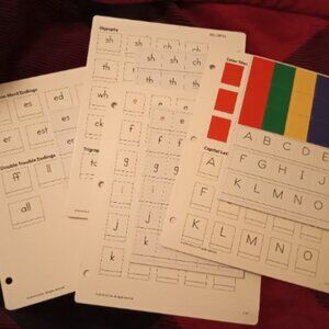 Basic Magnetic ABC & Color Tiles Kindergarten & Pre-K Education